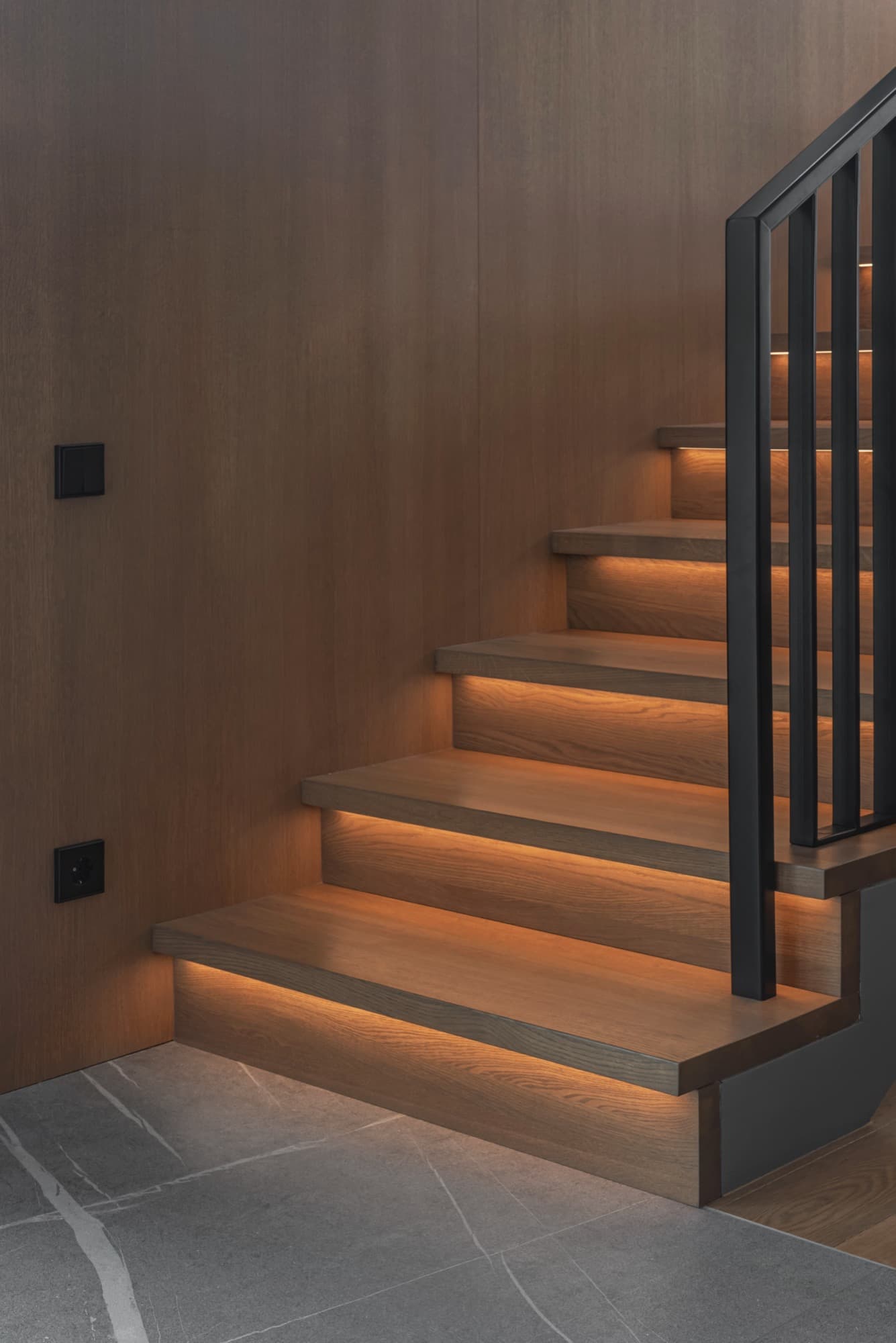 Glass & contemporary staircase — contemporary 25